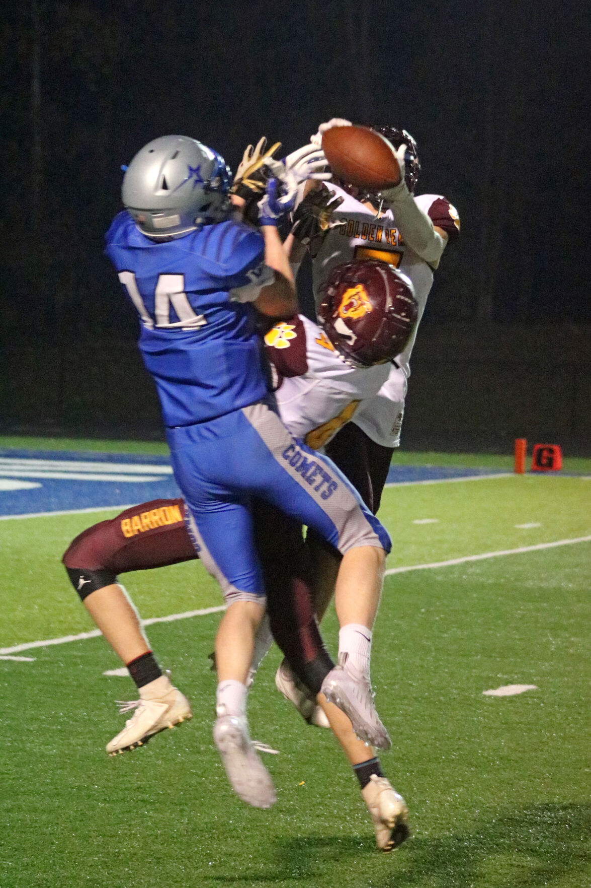 Cameron vs. Barron football 10-9-20